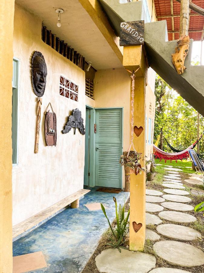 Eco Hostel Bosque Di Barro Velha Boipeba Buitenkant foto