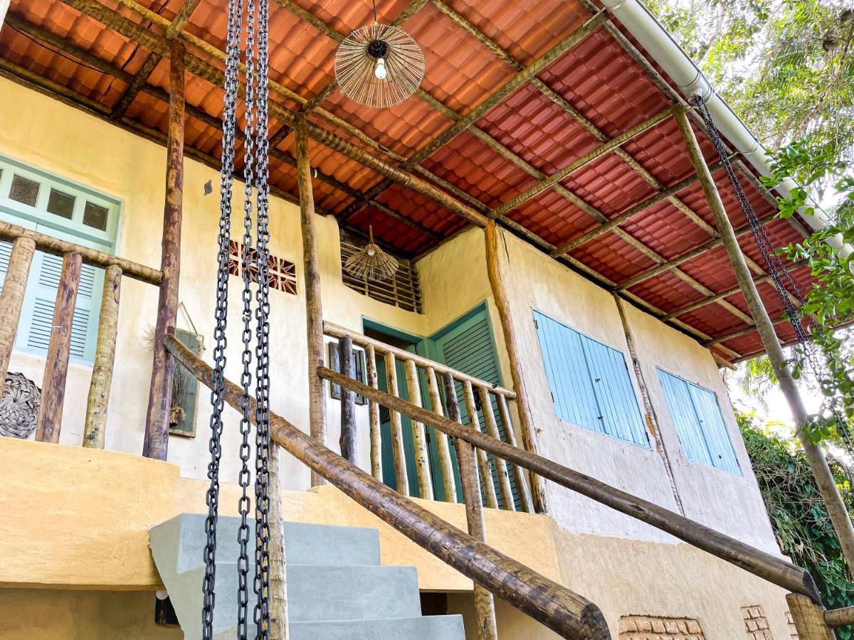 Eco Hostel Bosque Di Barro Velha Boipeba Buitenkant foto