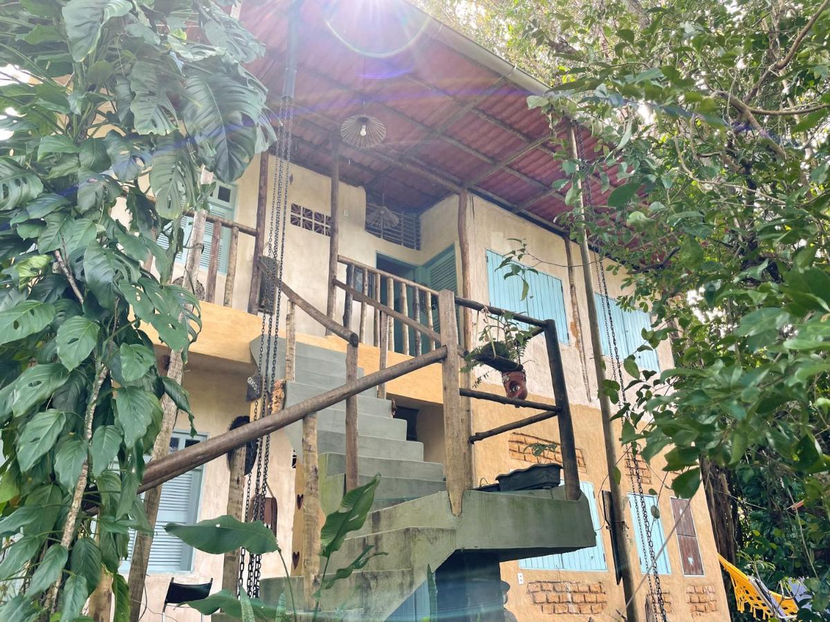 Eco Hostel Bosque Di Barro Velha Boipeba Buitenkant foto