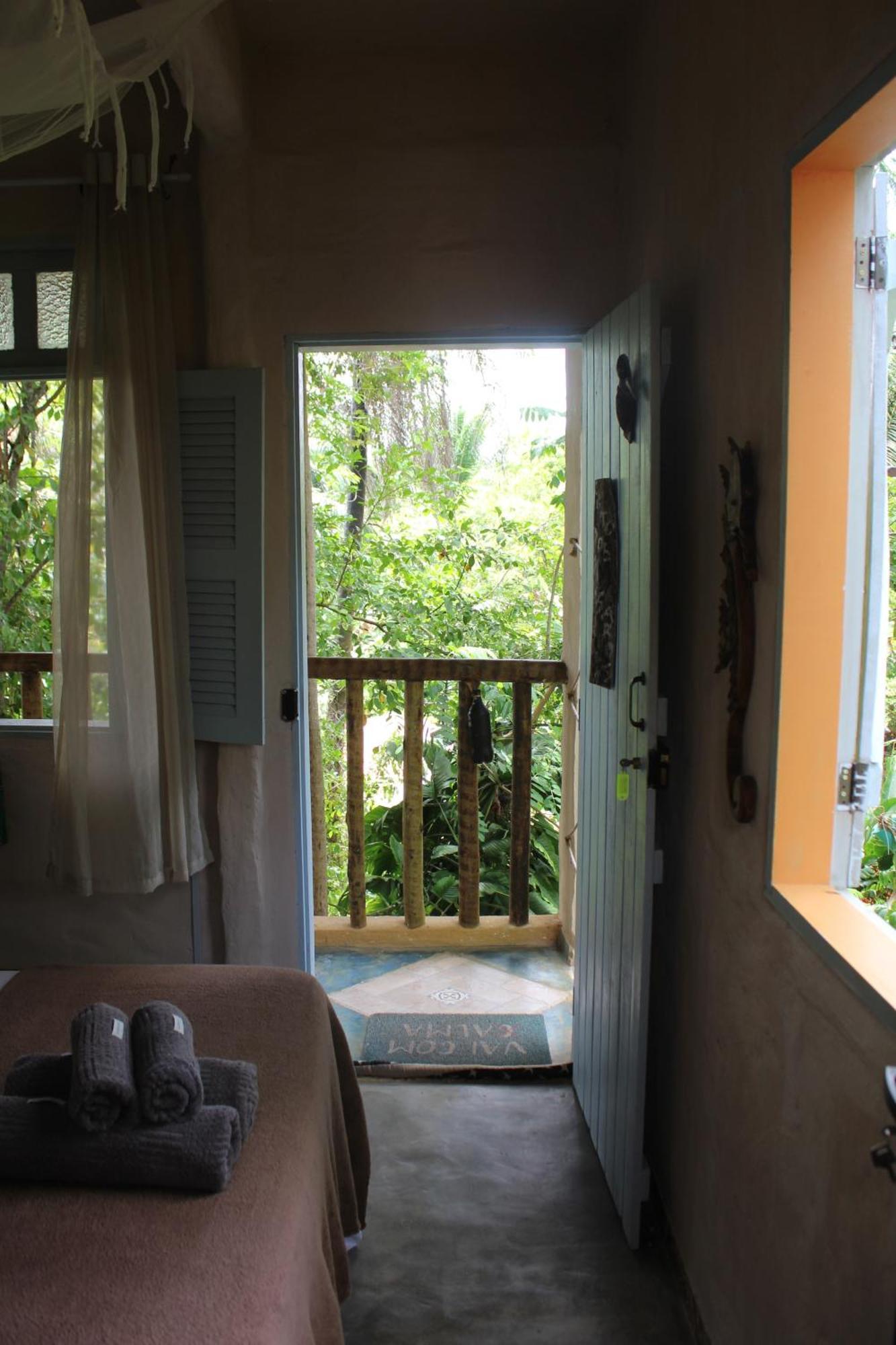Eco Hostel Bosque Di Barro Velha Boipeba Buitenkant foto