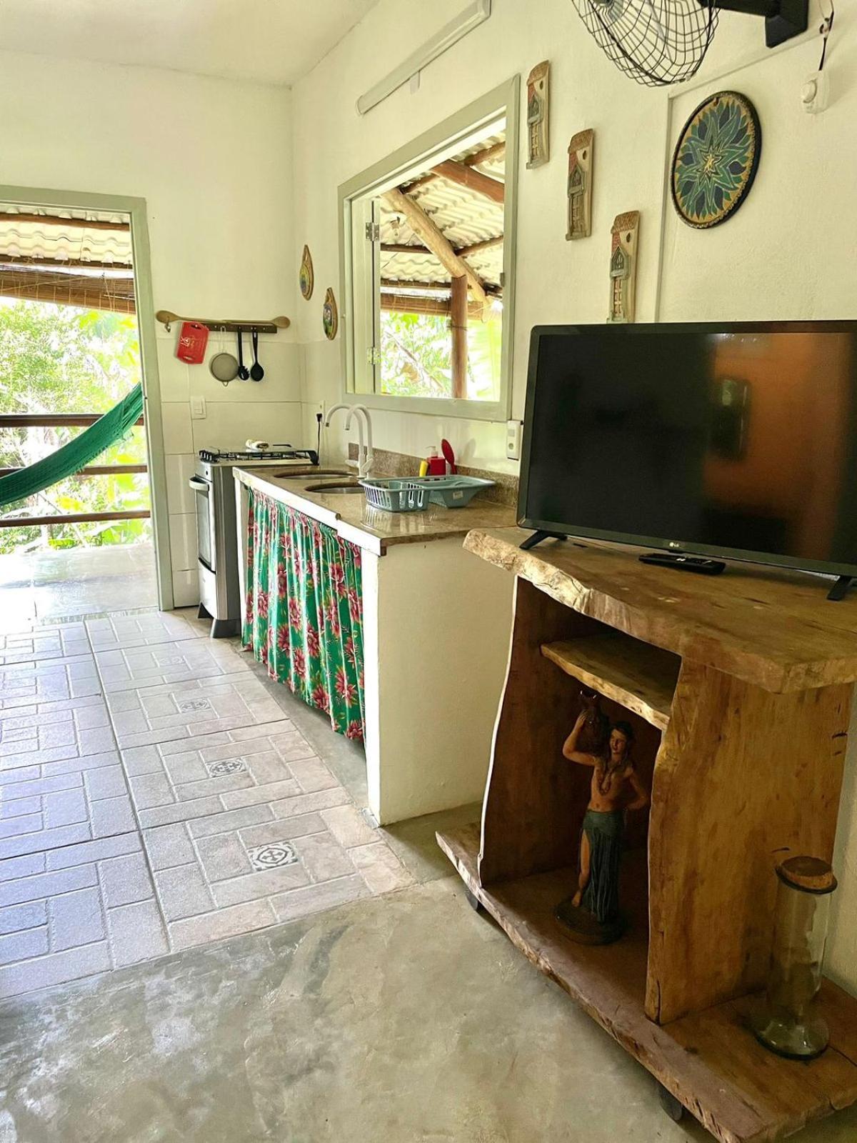 Eco Hostel Bosque Di Barro Velha Boipeba Buitenkant foto