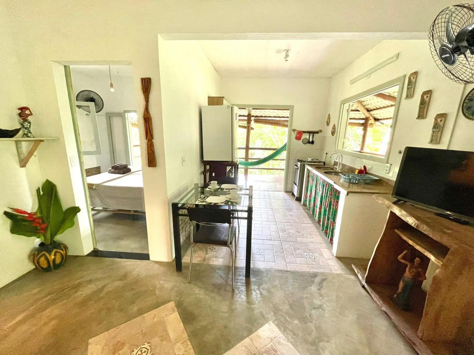 Eco Hostel Bosque Di Barro Velha Boipeba Buitenkant foto